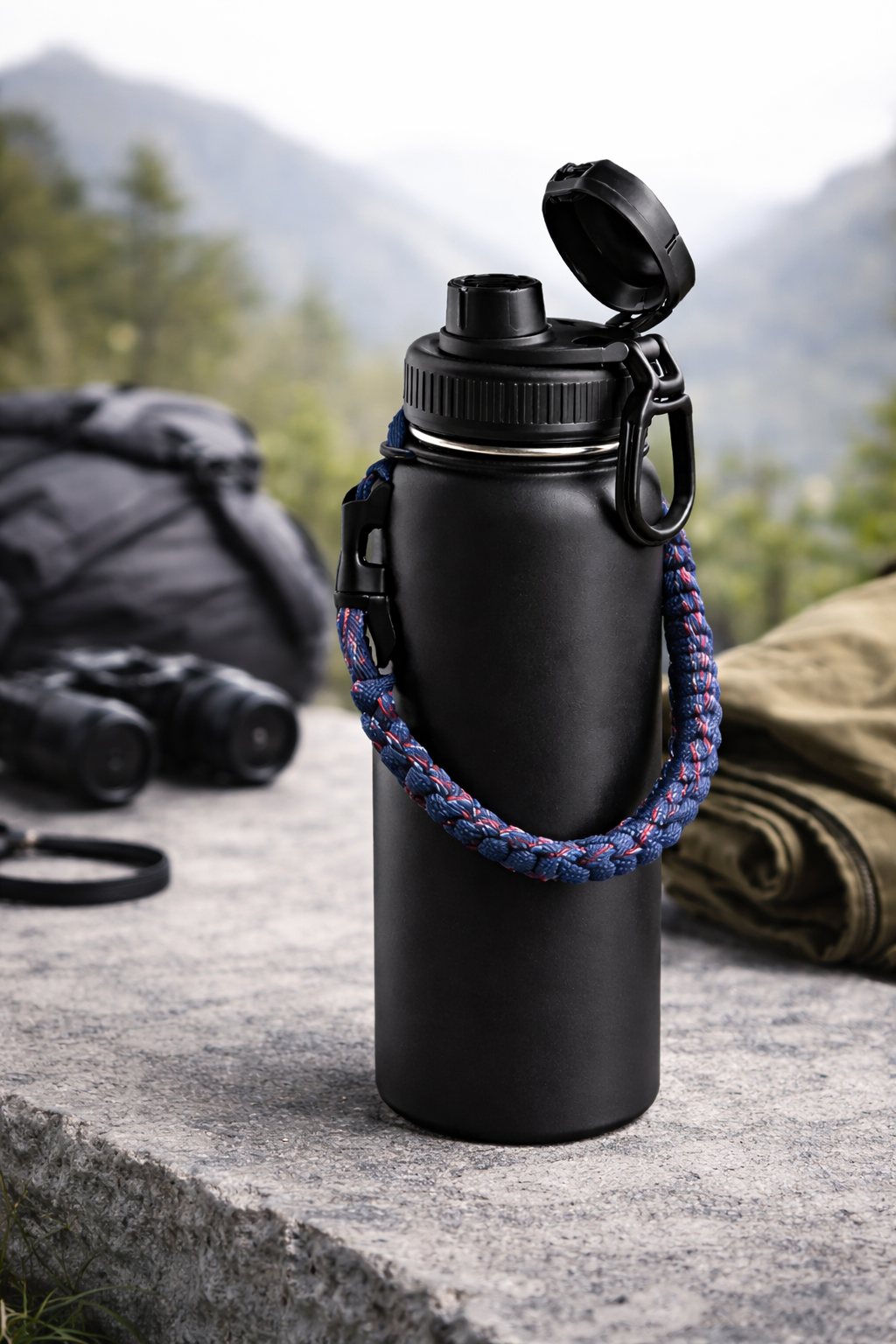 Stainless Steel insulated Water Bottle, double vacuum bottles for cycling, gym, travel.